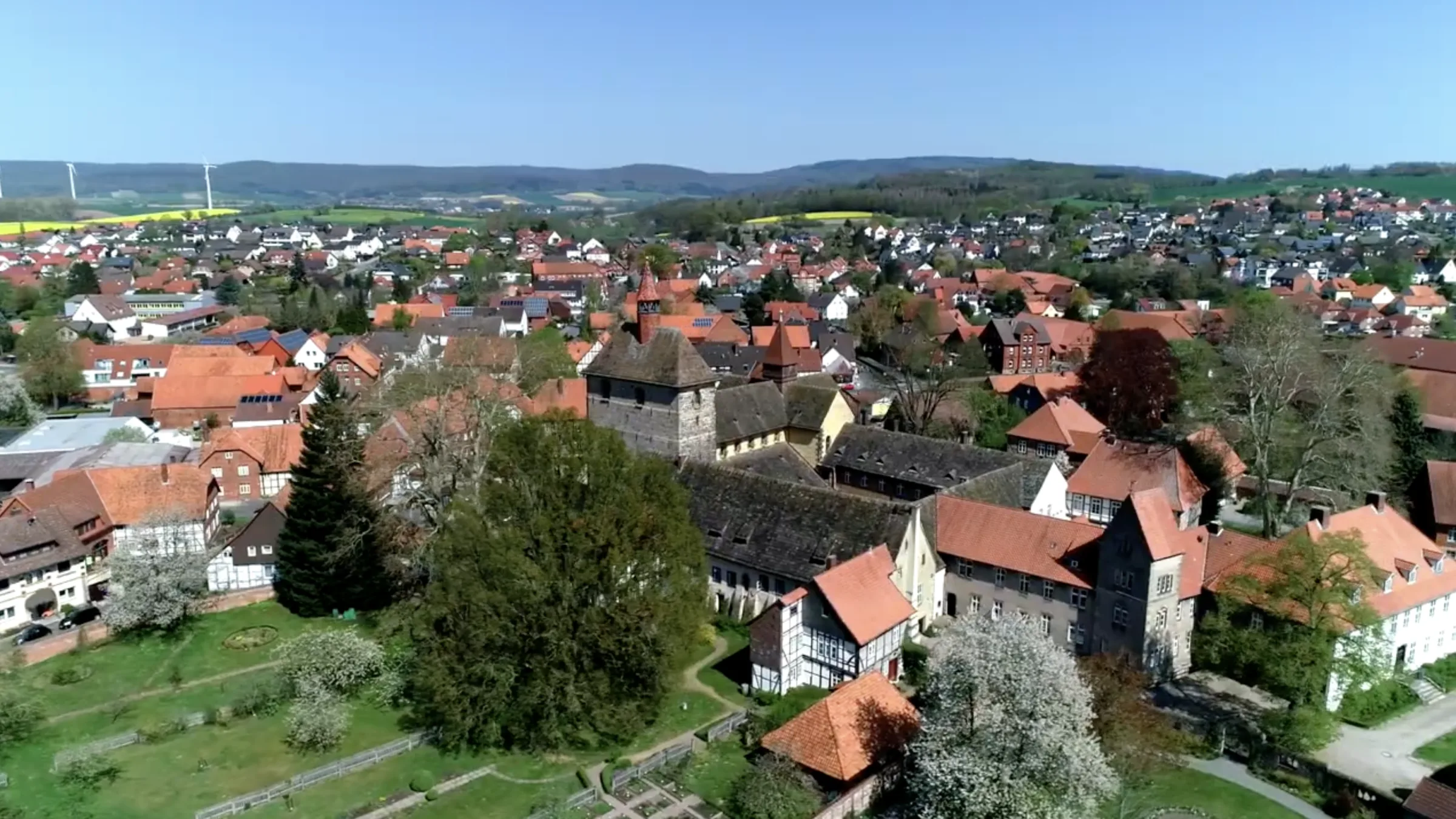 Fischbeck aus der Luft